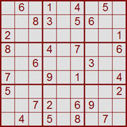 Aquí tenéis un sudoku... el que quiera conocer la solución al enigma deberá enviarme un mensaje privado desde el foro, un poquito más abajo he dejado las instrucciones ;-)