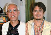 Shinsuke Hashida y Kotaro Ogawa.