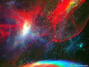 Nebulosa próxima al planeta Hiro Yamagata, impresionante