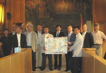 Una delegación japonesa promociona en León la Ruta Budista de los 88 Templos