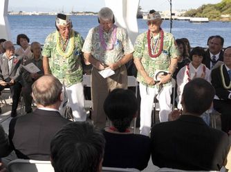EEUU y Japón refrendan unión con ceremonia de té en Pearl Harbor